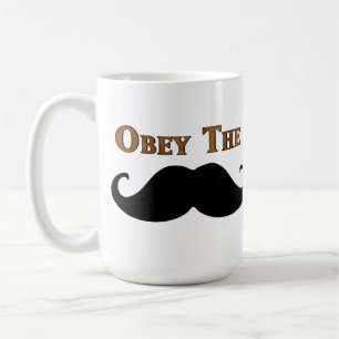 Lyda mustaschen kaffemugg