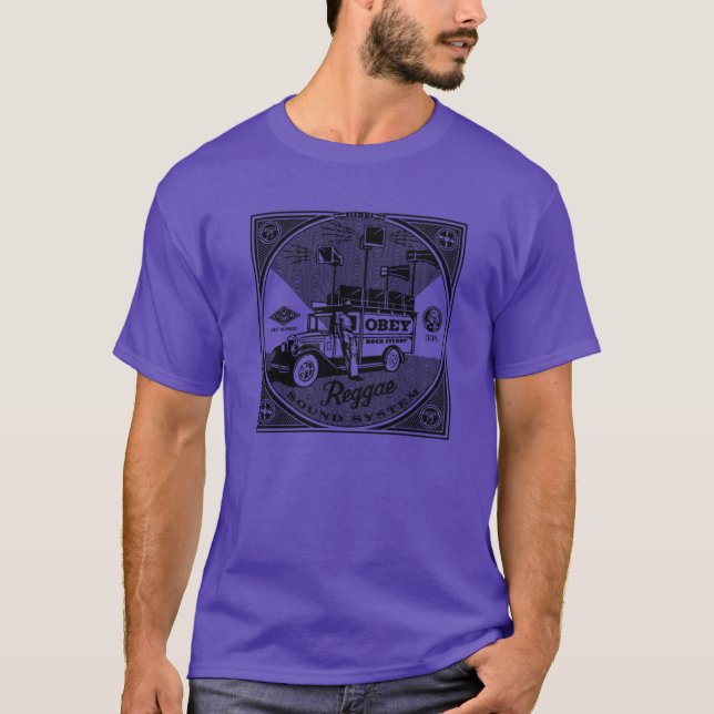 Lyda Rocksteady Reggae Sound System pojke T Shirt (Framsida)