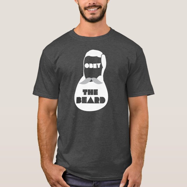 LYDA skägget T-shirt (Framsida)