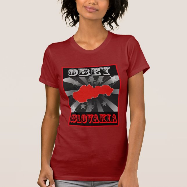Lyda Slovakien Tee Shirt (Framsida)