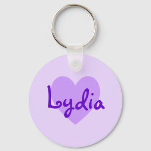 Lydia i Lila Nyckelring