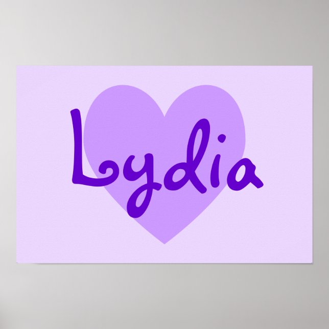 Lydia i Lila Poster (Framsidan)