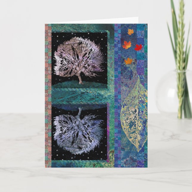 Lydias träd kort (Framsida)