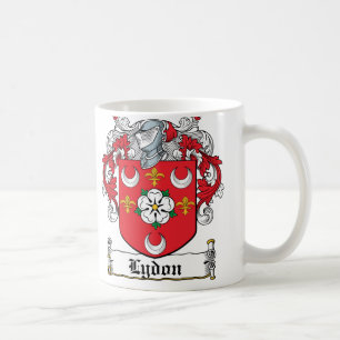 Lydon familjvapensköld kaffemugg