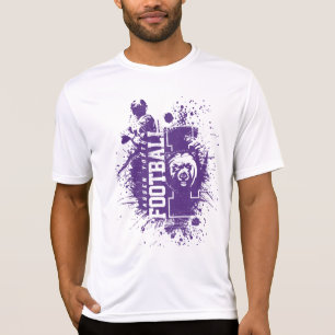 LYFL 05   Manar Lila Grunge Lassen Logotyp T Shirt