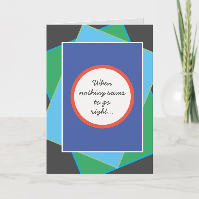 Lyft deras andar! Encouragment kort (Framsida)