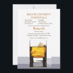 Lyft Ditt Glas Inbjudan<br><div class="desc">En mans inbjudan att fira en födelsedag,  klara juristexamen,  möhippa och mer därtill.  Kortet har ett glas med is och sprit.</div>