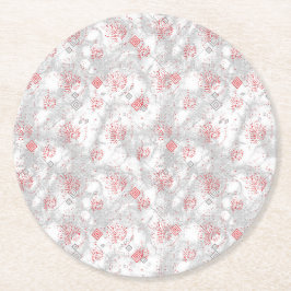 Lyft ditt varumärke med högkvalitativa pappersbära underlägg papper rund