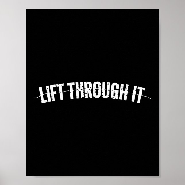 Lyft Genom Det  Poster (Framsidan)