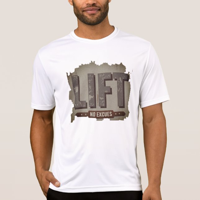 LYFT GYM VIKTLYFTNING T-Shirt (Framsida)