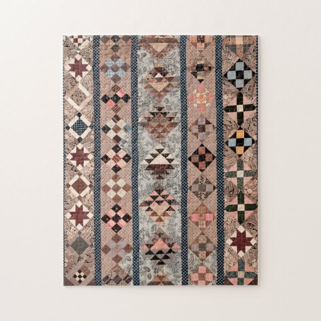 Lyft med geometriska former pussel (Vertikal)