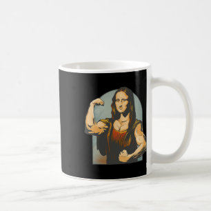 Lyft Mona Lisa Fitness Bodybuilding Kaffemugg