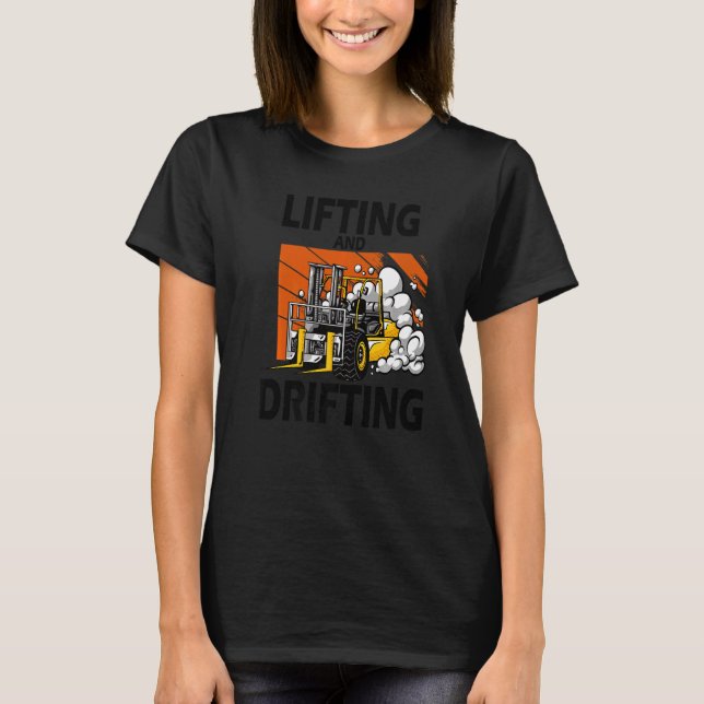 Lyft och drivande 1 t shirt (Framsida)