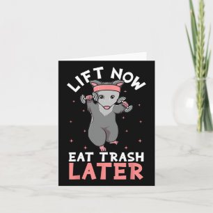 Lyft Opossum-funny Workout Gift Bodybuilding Kort