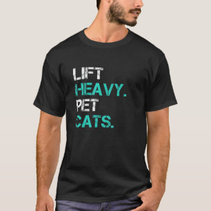 Lyft Tunga Husdjur Katter Roligt Present för Kraft T Shirt
