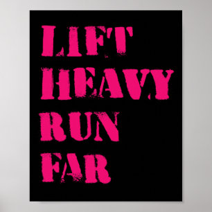 Lyft Tungt Spring Långt Hybrid Sport Fitness Löpni Poster