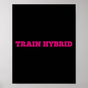 Lyft Tungt Spring Långt Hybrid Sport Fitness Löpni Poster
