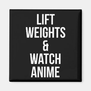 Lyft väger och klockaAnime - inspirera idrottshall Magnet