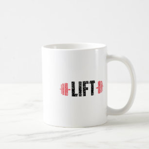 Lyft Viktlyftning Gym Lyft Träning Kaffemugg