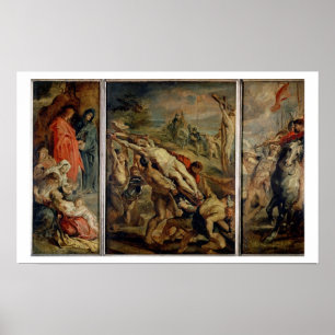 Lyfta av kor som målas för 1609-10 ( poster