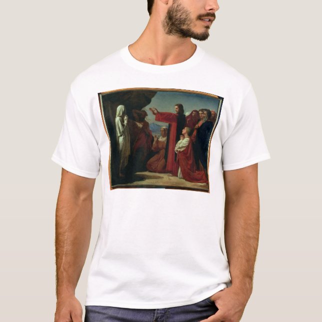 Lyfta av Lazarus, 1857 Tee Shirt (Framsida)