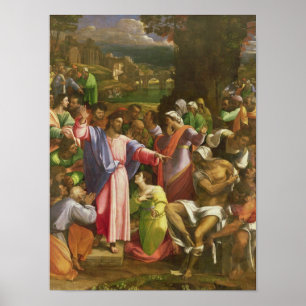 Lyfta av Lazarus, c.1517-19 Poster