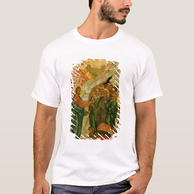 Lyfta av Lazarus, rysk symbol Tee (Framsida)