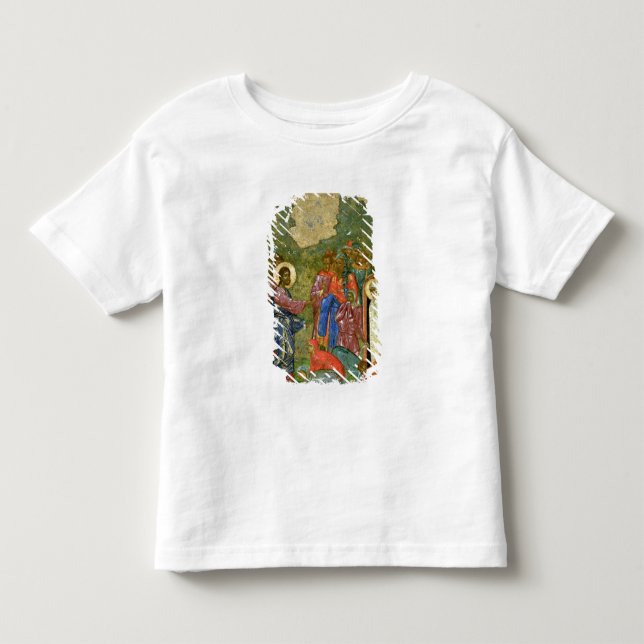 Lyfta av Lazarus, rysk symbol Tee Shirt (Framsida)