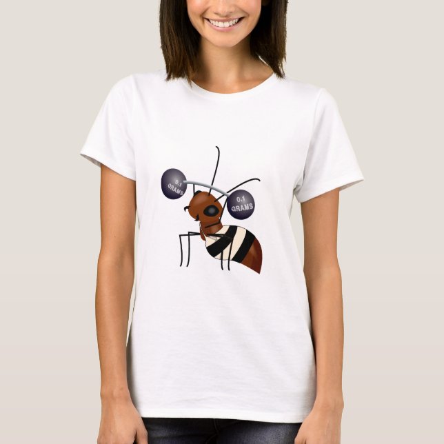 Lyfta för myra tee shirt (Framsida)