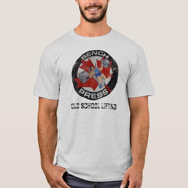 LYFTA FÖR OLD SCHOOL TEE (Framsida)