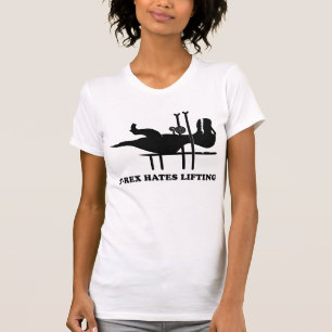 Lyfta för T-Rex hat T Shirt