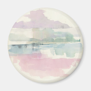Lyftande dimma i mjuka pastell magnet