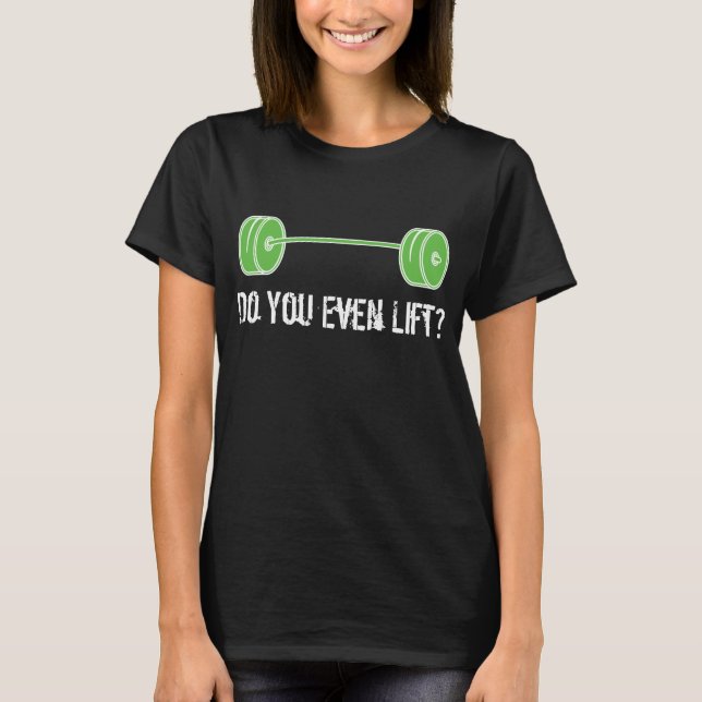 Lyfter du även? tee (Framsida)