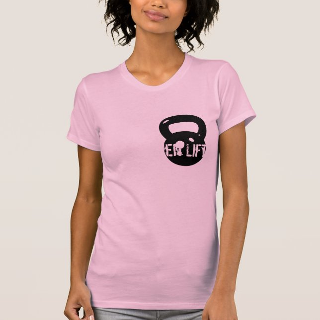 Lyfter du även? tee (Framsida)