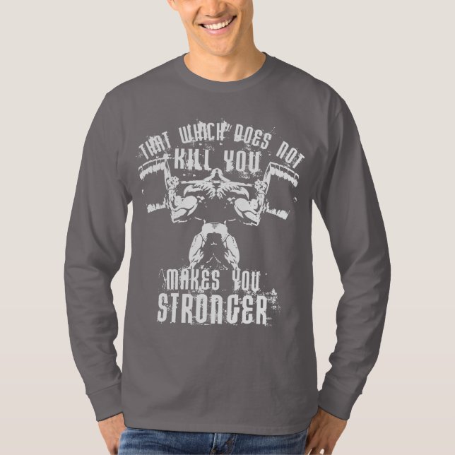 Lyftmotiv för bodybuilding - kvadrat tee shirt (Framsida)