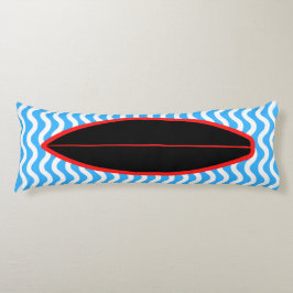 Lyftning av svart, blå, Vinkart överfång Kroppskudde