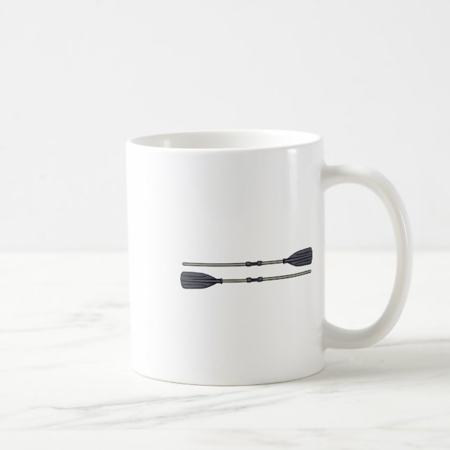 Lyftning av vit Vatten-båtar - Rafter Kaffemugg (Höger)