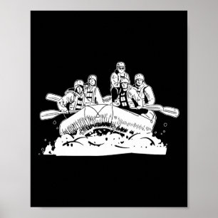 Lyftning - Boot White Vatten Rafter Poster