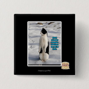 Lyftt av pingvin knapp