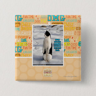 Lyftt av pingvin knapp