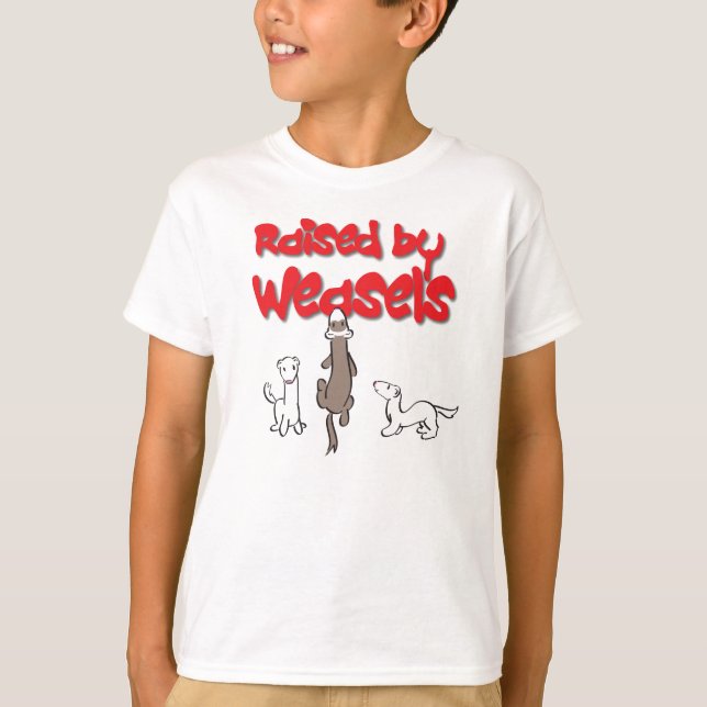 Lyftt av vesslor tee shirt (Framsida)