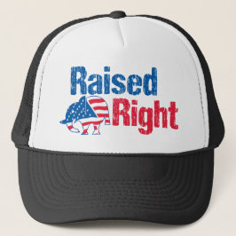 Lyftt höger - republikan keps