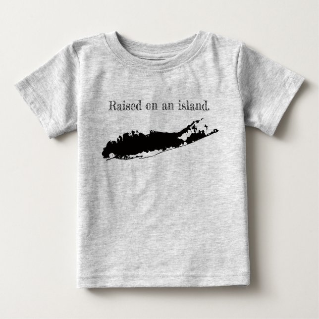 lyftt på en öLong Island New York T-shirt (Framsida)