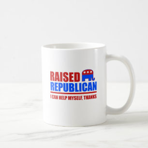 Lyftt republikan. Jag kan hjälpa mig myself. Kaffemugg