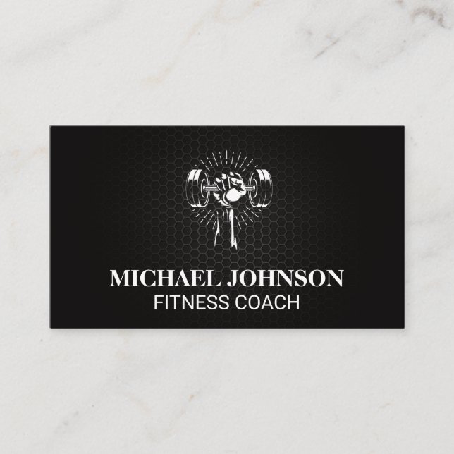 Lyftvikt | Fitness Visitkort (Framsida)