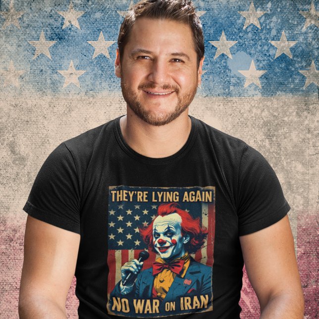 Lying Neocons Tee – No War on Iran Shirt (Skapare uppladdad)