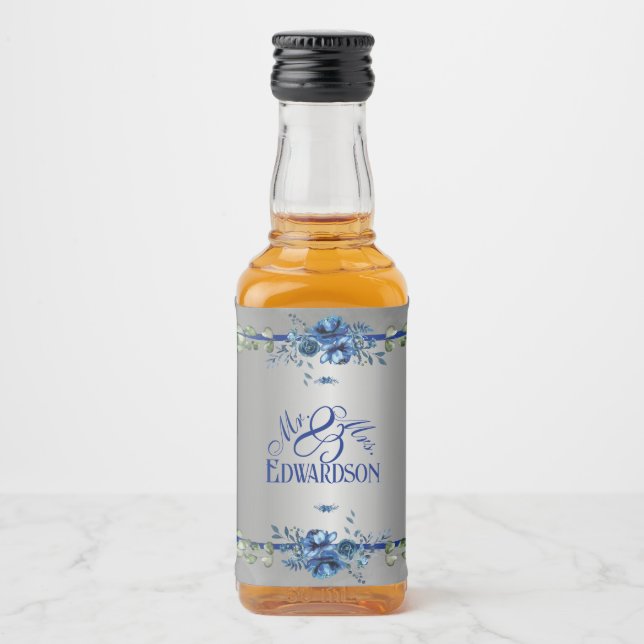 Lykksalig Elegant  Spritflaskor Etikett (Framsida)