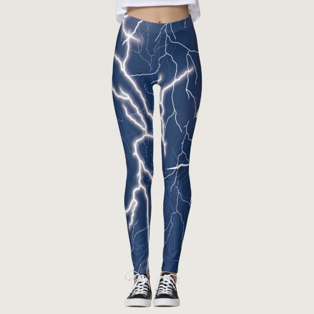 Lyktande bult leggings (Framsida)