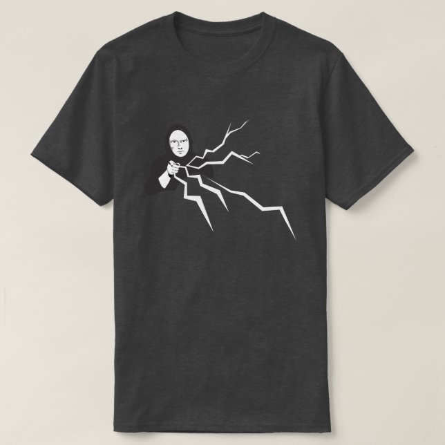 Lyktande Man T-shirt (Design framsida)