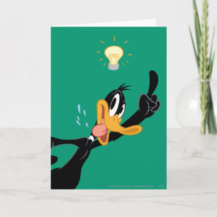 Lyktkolv över DAFFY ANKA™-huvudet Kort